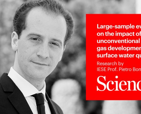 Prof. Pietro Bonetti finds evidence tying fracking to increased salt concentrations in surface waters